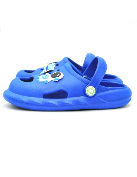 Sabots Enfant Bleus Astronaute – Pointure 27-28