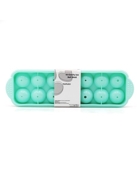 Moule à Glaçons en Forme de Boules avec 14 Cavités