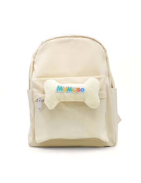 Sac à Dos Pour Enfants Os - Beige