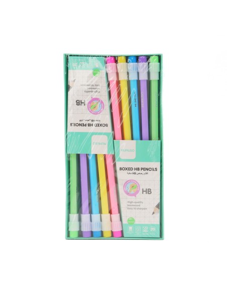 Boîte de Crayons HB (20 Pièces)