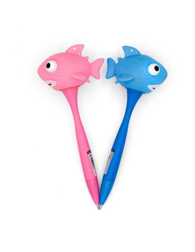 Stylo à Bille Anti-Stress (Requin) - Encre Noire