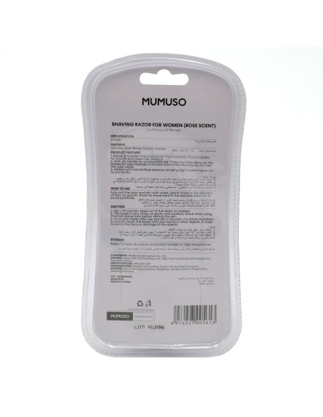Rasoir pour Femmes (Senteur Rose)