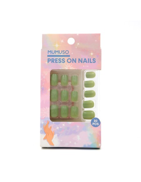 Faux-Ongles Press-On Vert