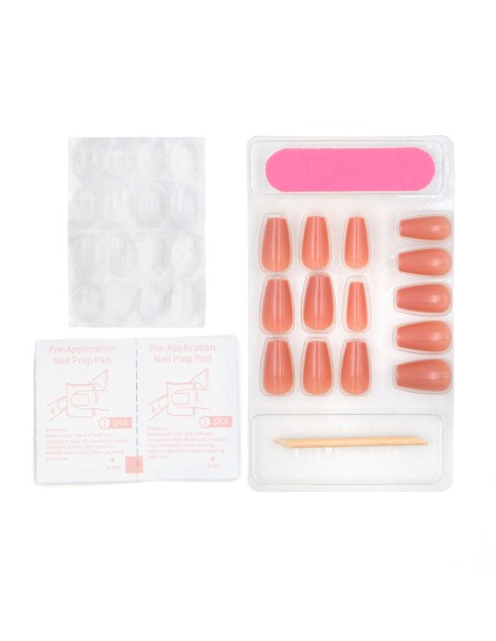 Faux-Ongles Press-On Nude