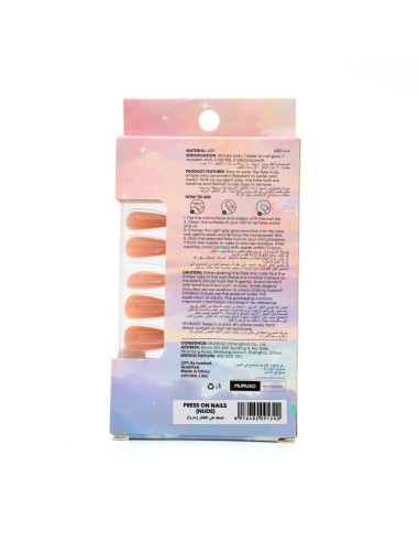 Faux-Ongles Press-On Nude