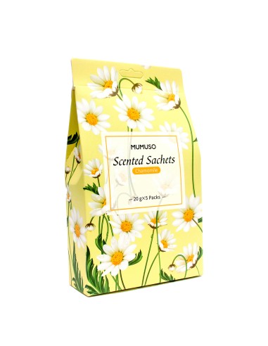 Sachets Parfumés à la Camomille - Lot de 5.