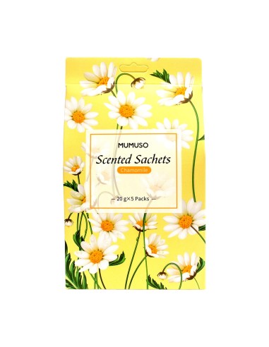Sachets Parfumés à la Camomille - Lot de 5.