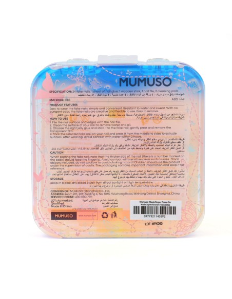 Faux Ongles Press-on Magic Finger - Spectacular Fireworks