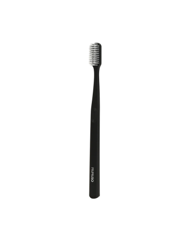 Brosse à Dents et Gratte-Langue (Noir）