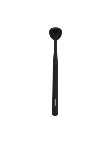 Brosse à Dents et Gratte-Langue (Noir）
