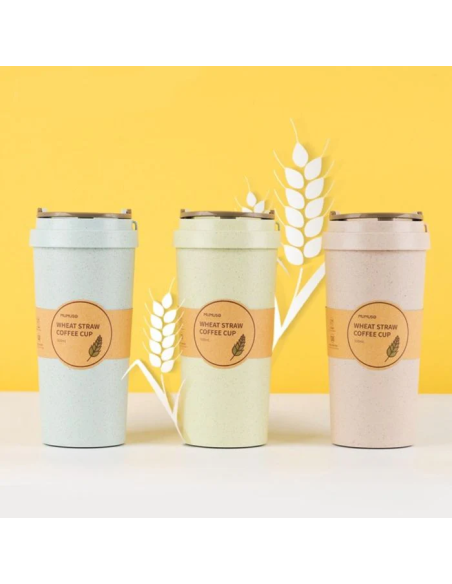Tasse à Café en Paille de Blé - Style nordique