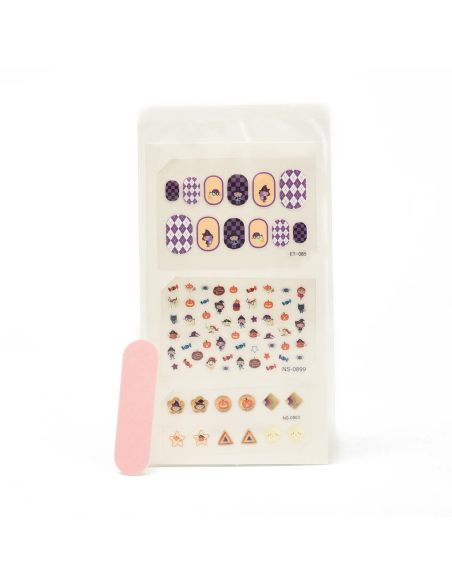 Faux-Ongles Halloween pour Enfants