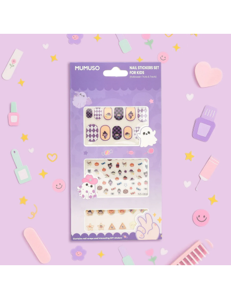 Faux-Ongles Halloween pour Enfants