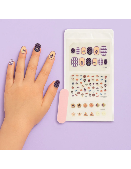 Faux-Ongles Halloween pour Enfants