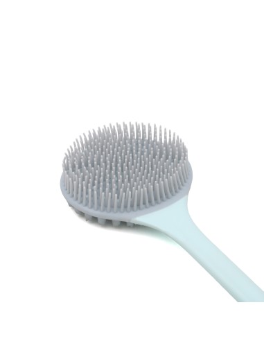 Brosse de Bain en Silicone avec Manche Long