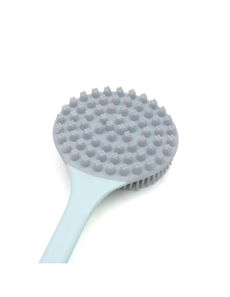 Brosse de Bain en Silicone avec Manche Long