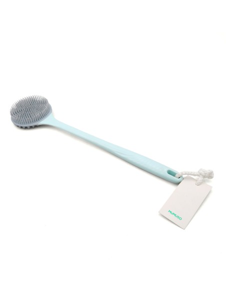 Brosse de Bain en Silicone avec Manche Long