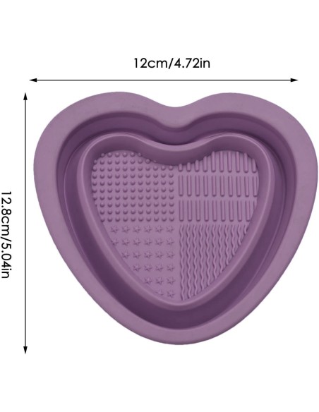 Bol de Nettoyage en Silicone pour Pinceaux