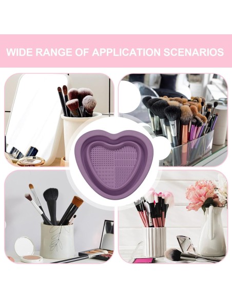 Bol de Nettoyage en Silicone pour Pinceaux