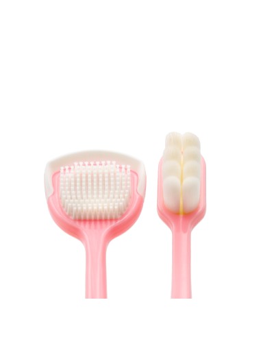 Set Brosse à Dents et Gratte-Langue Rose