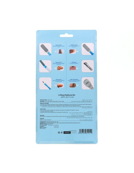 Kit de Soin Pieds 6 en 1