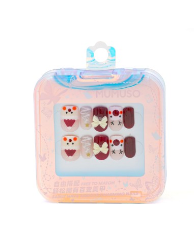 Faux Ongles Pressés MagicFinger Motif...