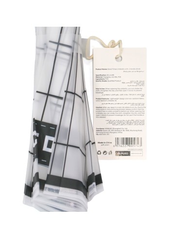 Parapluie Canne Good Times Avec Poignée En J...