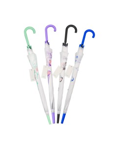 Parapluie Canne Poignée J Motif "Cute Animal"