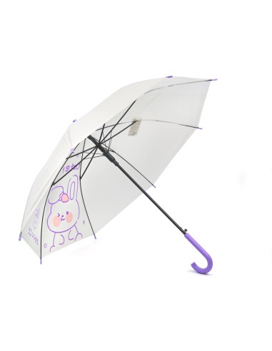 Parapluie Canne Poignée J Motif "Cute Animal"
