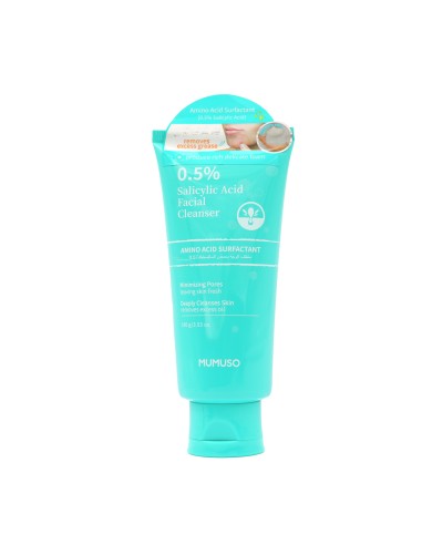 Nettoyant Visage à l'Acide Salicylique 0,5%