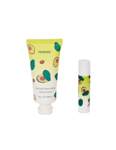 Set Crème Mains & Baume Lèvres à l'Avocat