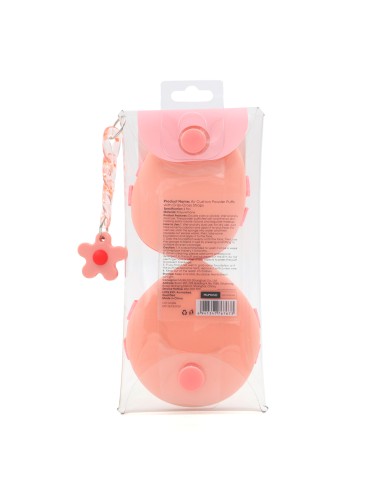 Éponges à Poudre à Bretelles Croisées (2 Unités)