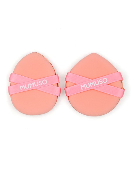 Éponges à Poudre à Bretelles Croisées (2 Unités)