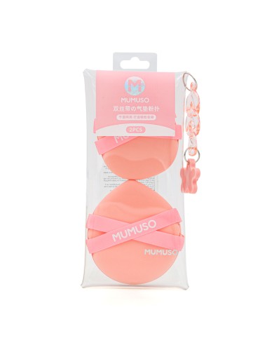 Éponges à Poudre à Bretelles Croisées (2 Unités)