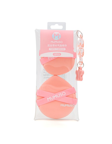 Éponges à Poudre à Bretelles Croisées (2 Unités)