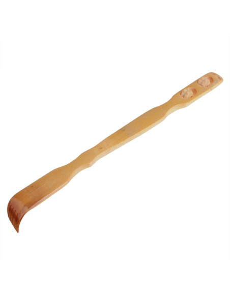 Masseur Long Manche à 2 Rouleaux avec Grattoir