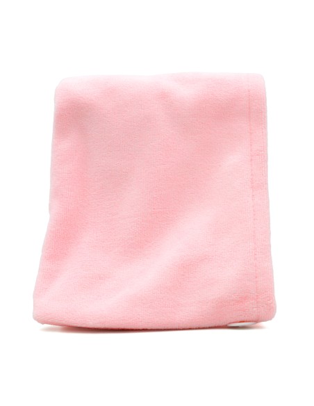 Serviettes de Séchage pour Cheveux en Microfibre Rose