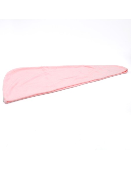 Serviettes de Séchage pour Cheveux en Microfibre Rose