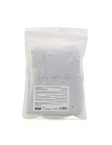 Serviette de Séchage Velours Côtelé (Gris et...