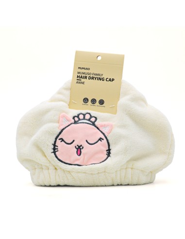 Bonnet de Séchage MUMUSO Family Anne - Blanc