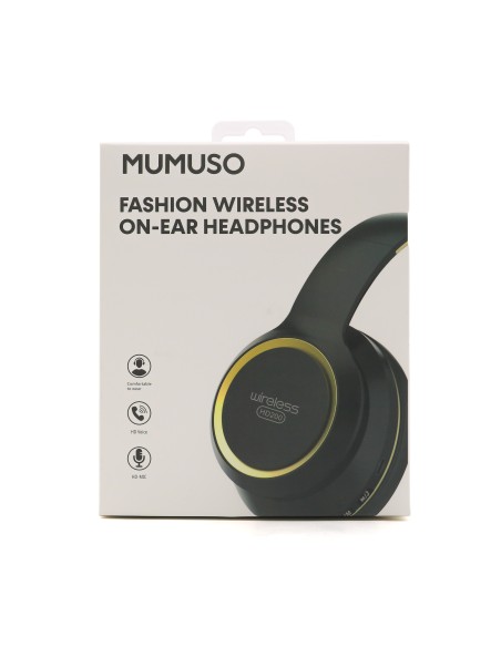 Casque Audio Sans Fil avec Réduction de Bruit (Noir)