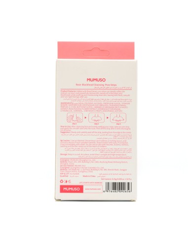 Bandes Nettoyantes Points Noirs à la Rose