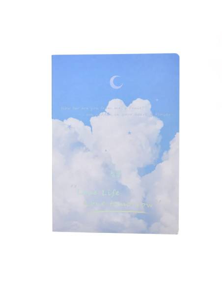 Carnet de Notes B5 (Nuages)
