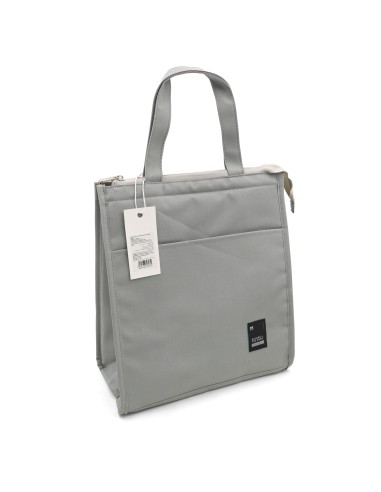 Sac à Déjeuner de Grande Capacité (Gris)