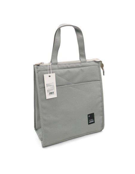 Sac à Déjeuner de Grande Capacité (Gris)
