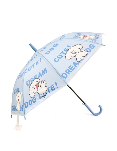 Parapluie Canne Poignée J Motif Cute Dog