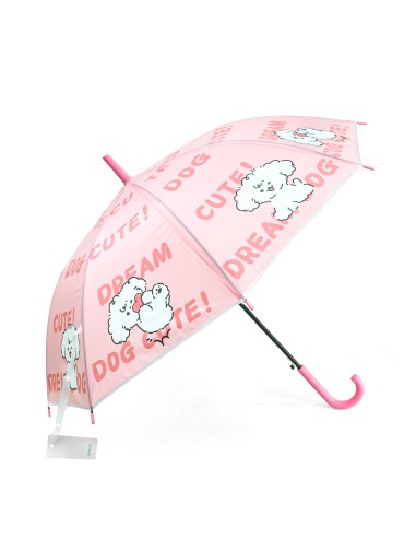 Parapluie Canne Poignée J Motif Cute Dog