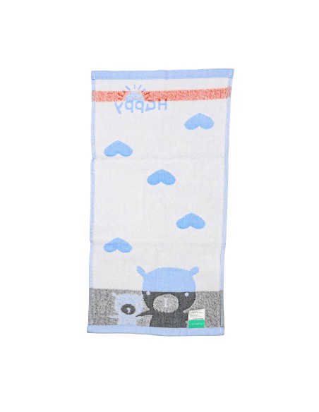 Serviette Visage Enfant Baby Bear - Bleue