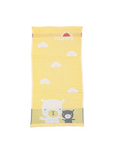 Serviette Visage Enfant Baby Bear - Jaune