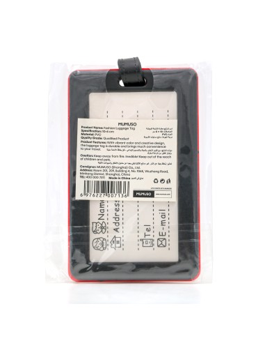 Étiquette de Bagage Fashion